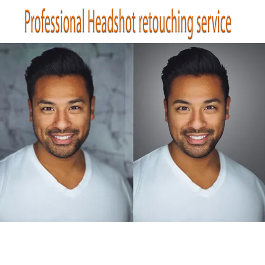 Headshot retouching service